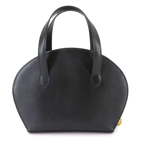 Christian Dior Hand Shoulder Bag Leather Black Purse 90287580 - Picture 3 of 10